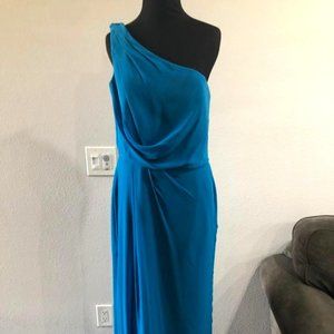 One Shoulder Strap Long Dress